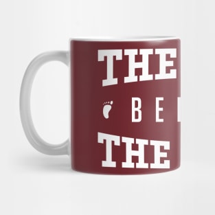 Mens The Man Behind The Bump Pregnancy Announcement Mug